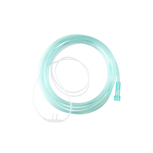 Resp-O2 Nasal Oxygen Cannula Cushion Tip 7 ft Crush Resist Infant Standard 50/cs medical supply