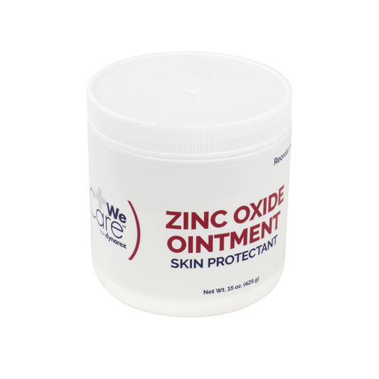 WeCare Zinc Oxide Ointment 15 oz Jar 12/Case medical supply
