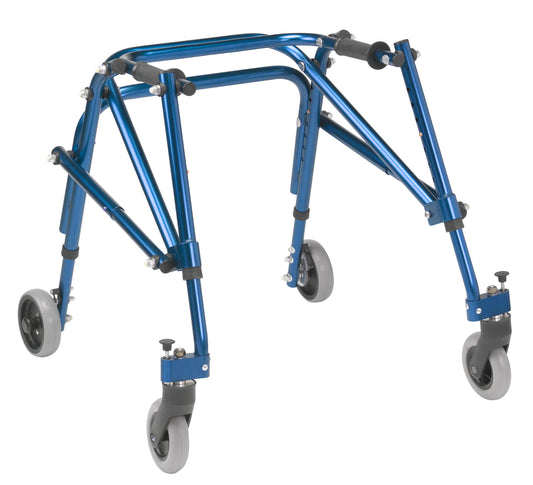 Inspired by Drive Nimbo 2G Posterior Walker Small Knight Blue medical supply