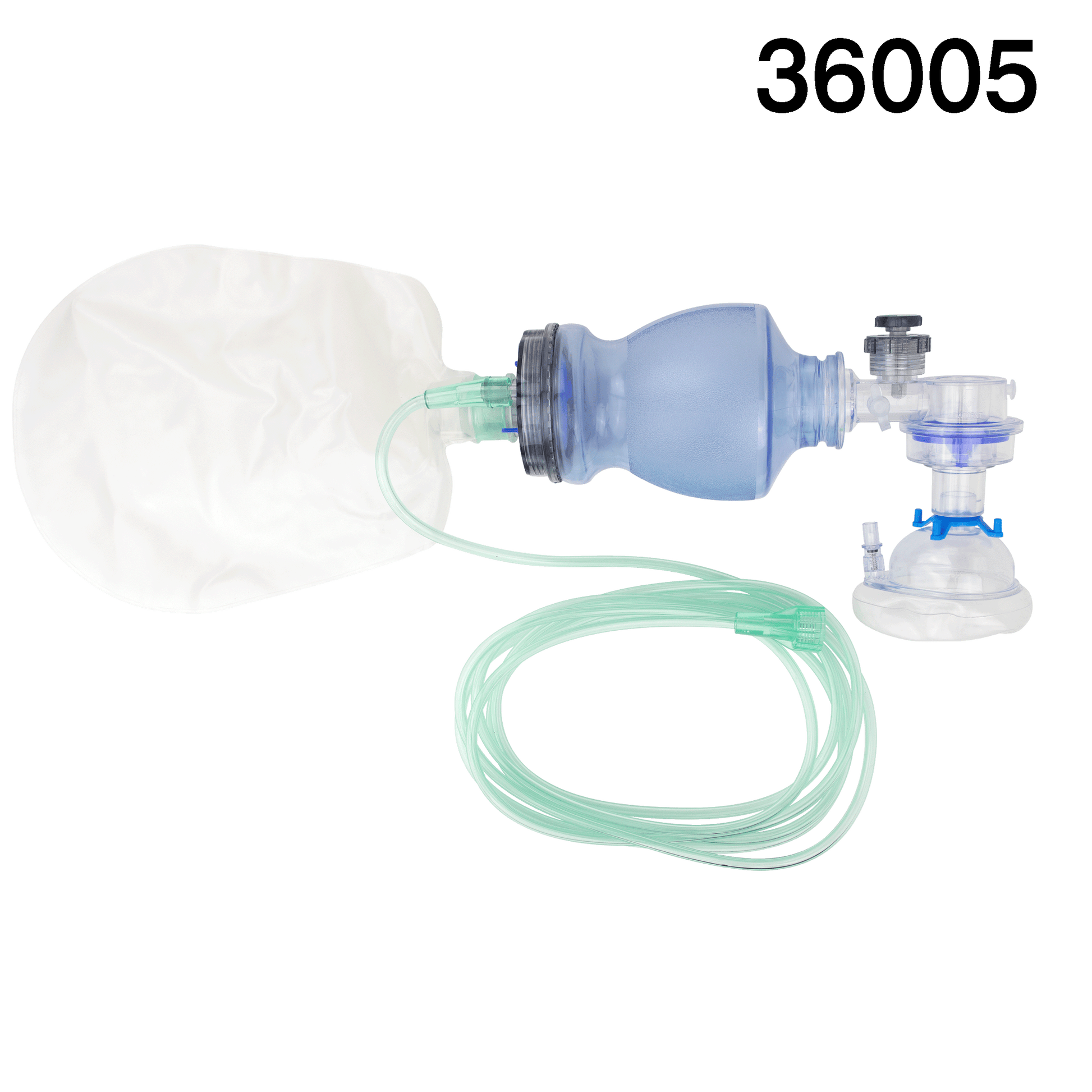 Resp-O2 Manual Resuscitator MPR Mask Reservoir Bag Infant 6/cs medical supply
