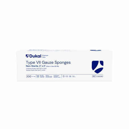 Dukal Premium Care Non-Sterile Gauze Sponges 8-Ply 2 inch x 2 inch medical supply