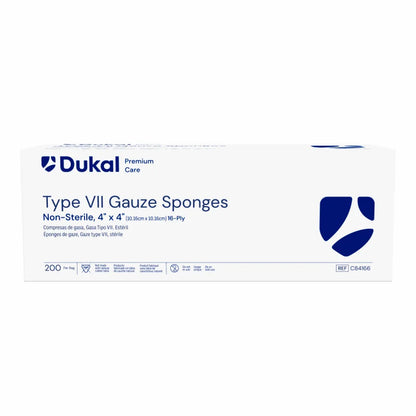 Dukal Premium Care Non-Sterile Gauze Sponges 16-Ply 4 inch x 4 inch medical supply