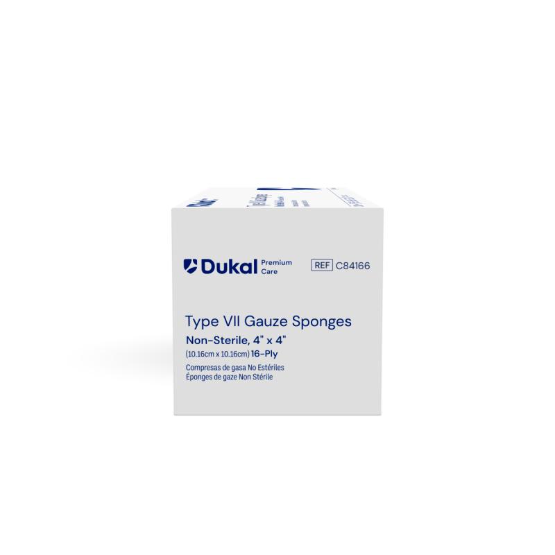 Dukal Premium Care Non-Sterile Gauze Sponges 16-Ply 4 inch x 4 inch medical supply