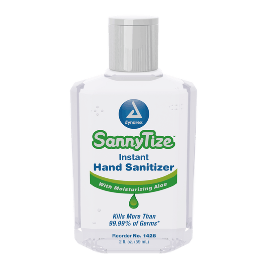 DynaSafety Instant Hand Sanitizer 2 oz Square Bottle 6/24/cs medical supply