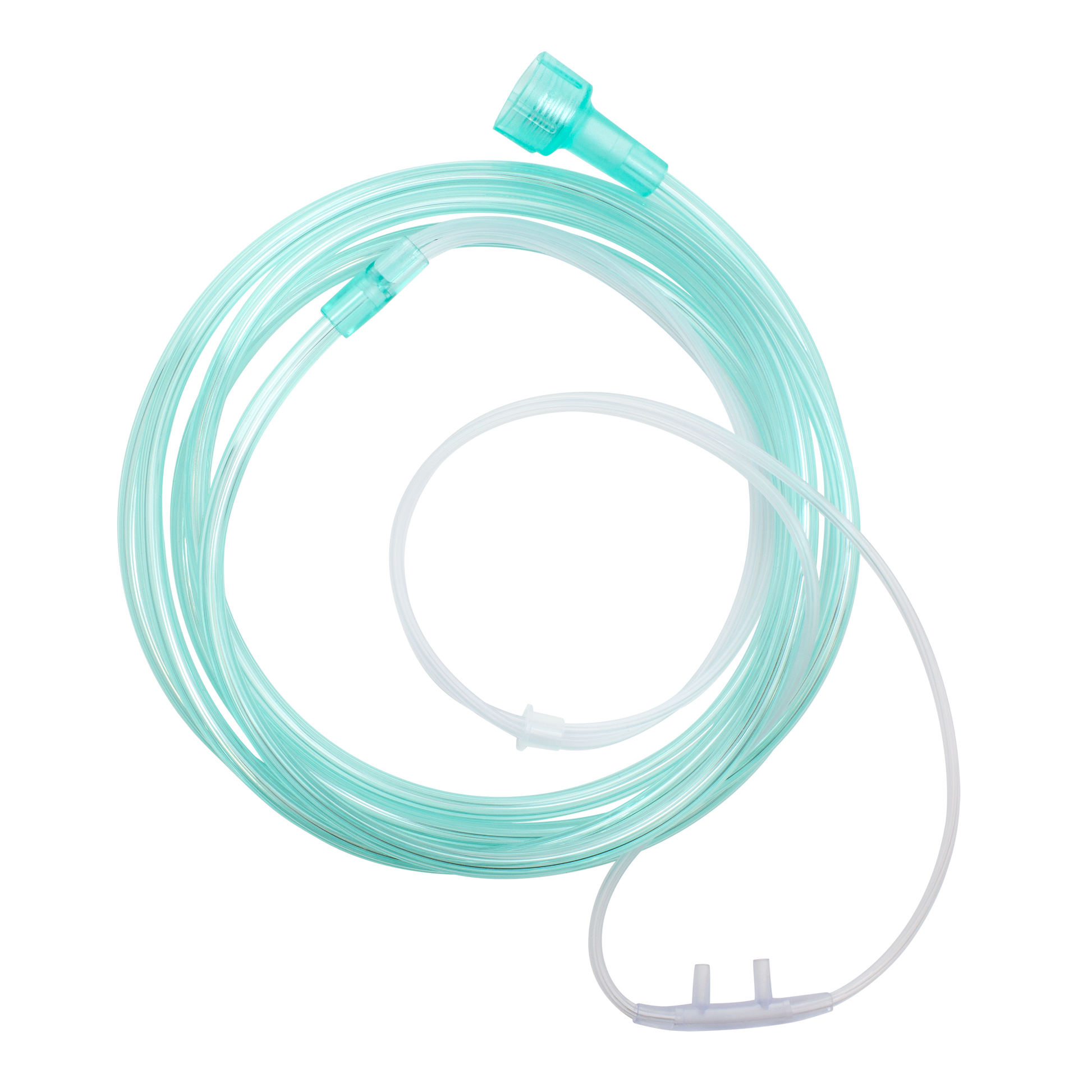 Resp-O2 Pediatric Standard Tip Nasal Oxygen Cannula 7ft Universal Connector 50/cs medical supply