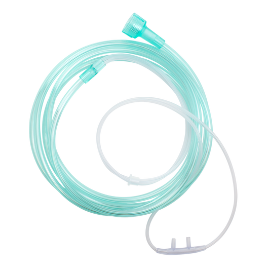 Resp-O2 Pediatric Standard Tip Nasal Oxygen Cannula 7ft Universal Connector 50/cs medical supply