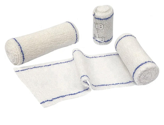 Shield Line Cotton Crepe Bandage-3" x 4m - 40/12/cs medical supply
