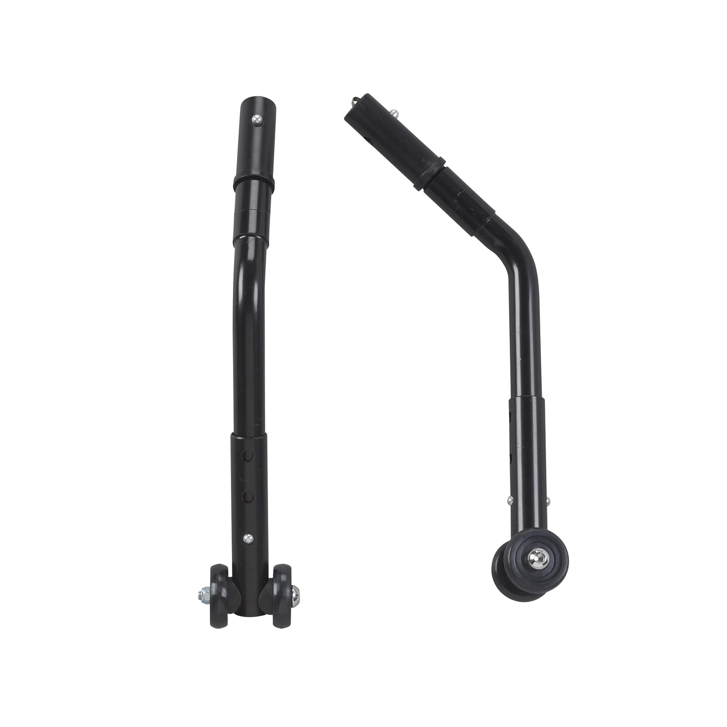 Drive Medical Adjustable Wheelchair Anti Tipper with Wheels Black 1 Pair medical supply