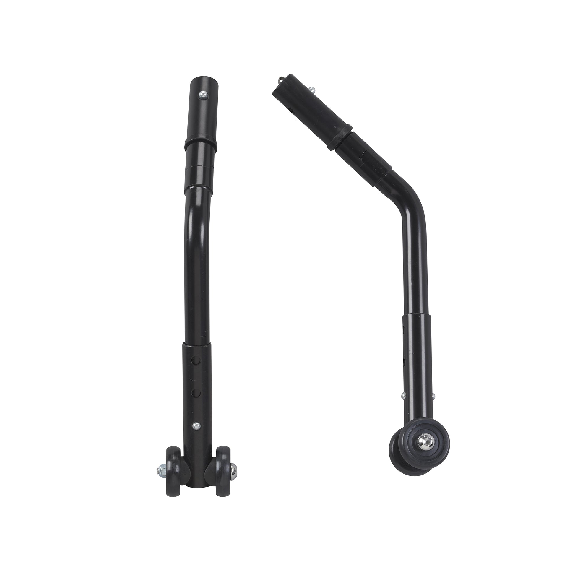 Drive Medical Adjustable Wheelchair Anti Tipper with Wheels Black 1 Pair medical supply