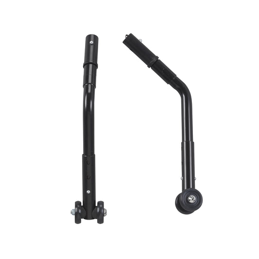 Drive Medical Adjustable Wheelchair Anti Tipper with Wheels Black 1 Pair medical supply