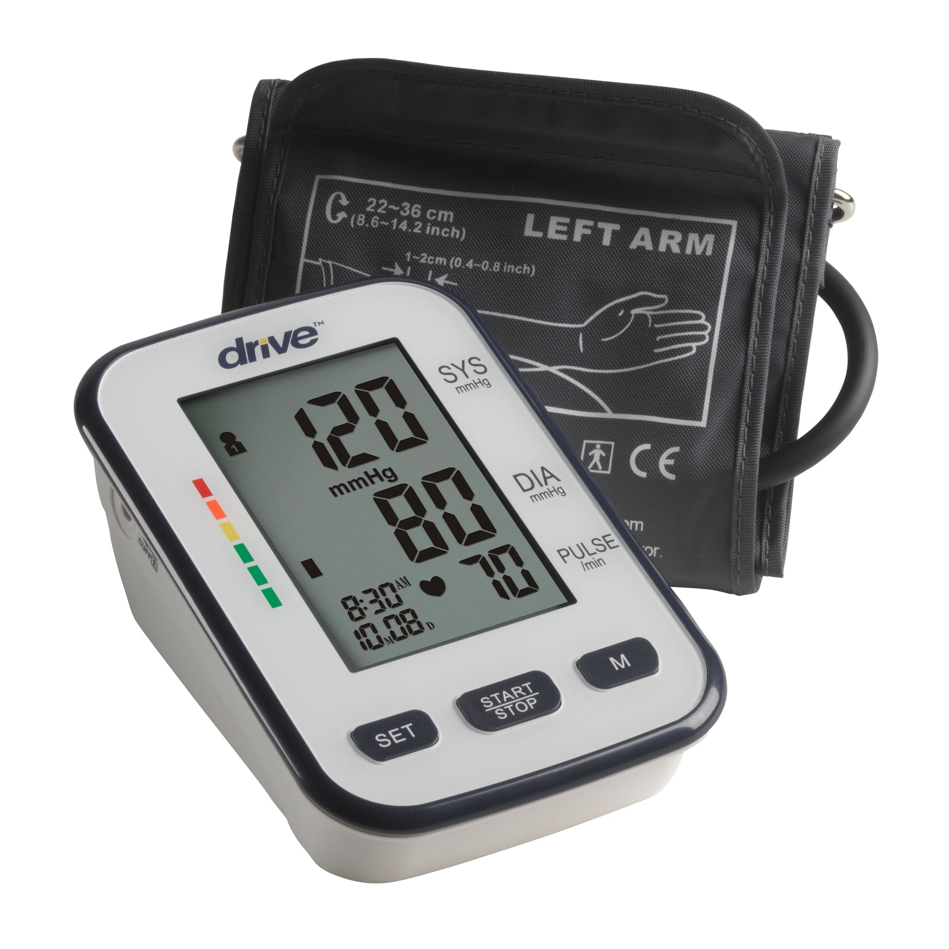 Drive Medical Automatic Deluxe Upper Arm Blood Pressure Monitor medical supply