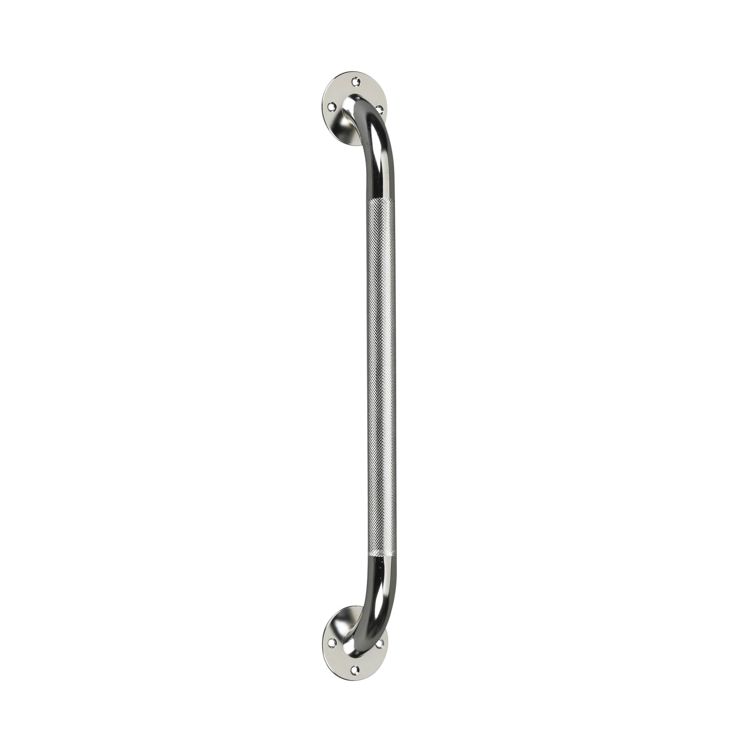 Drive Medical Chrome Knurled Grab Bar 18 inch medical supply