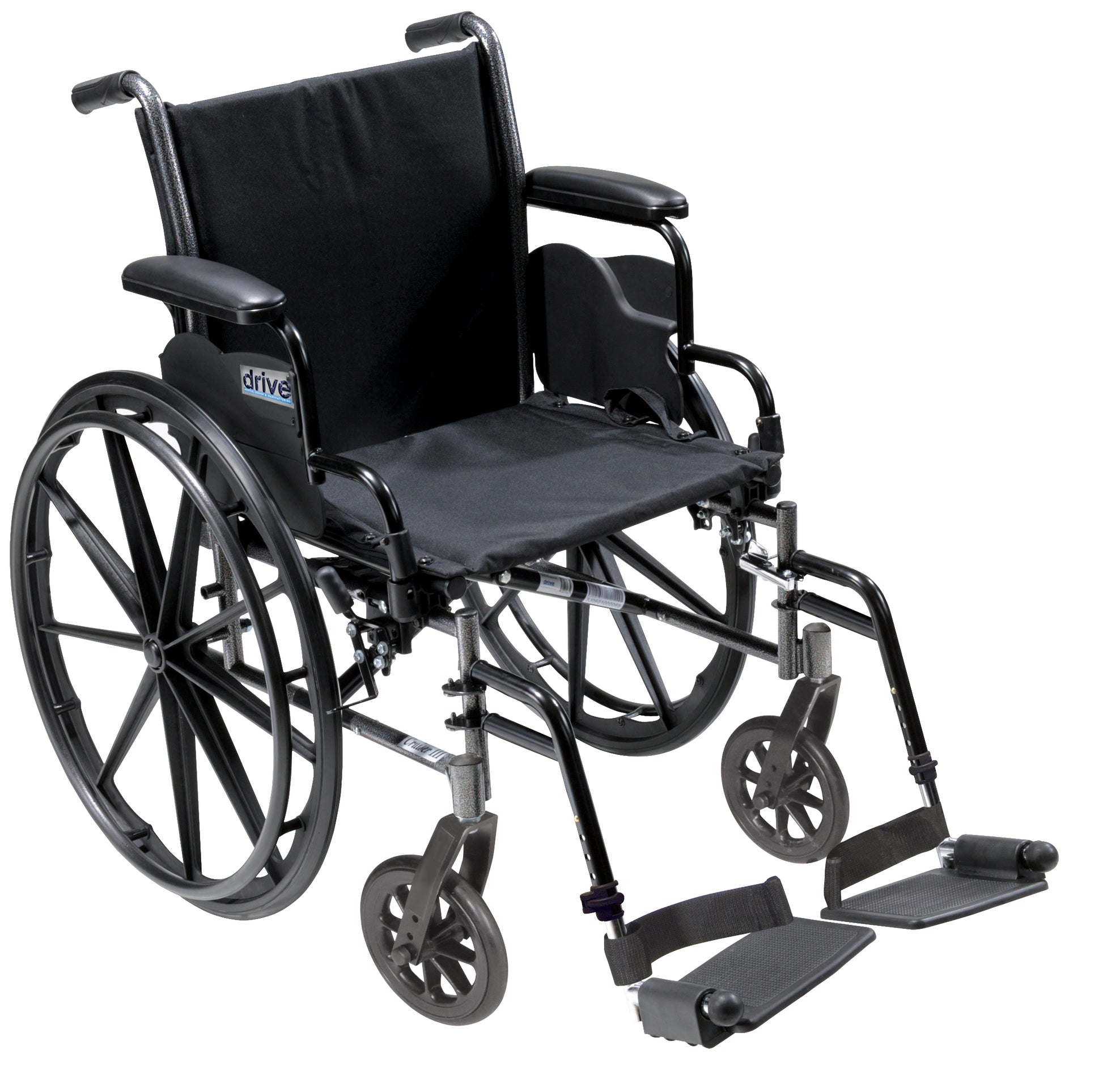 Drive Medical Cruiser III Wheelchair Desk Arms Swing Away Footrests 16" Seat medical supply