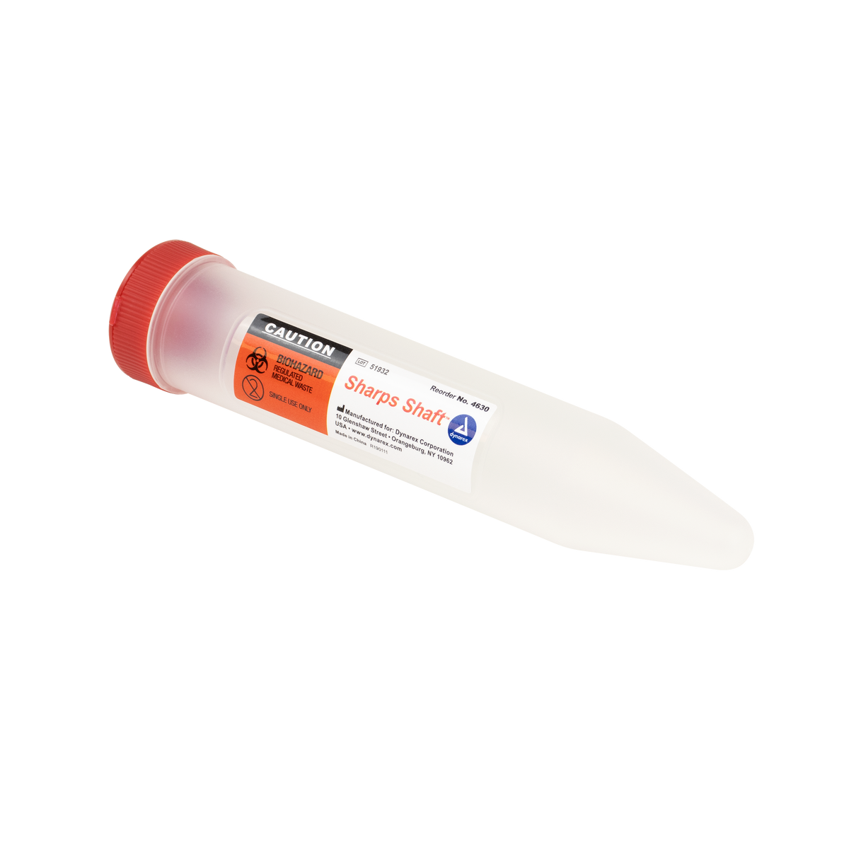 Dynarex Sharps Shaft Disposal Device Case of 24 medical supply