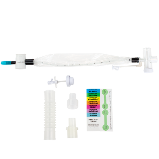 Resp-O2 Closed Suction Tracheal Catheter with T-Piece 10 Fr medical supply