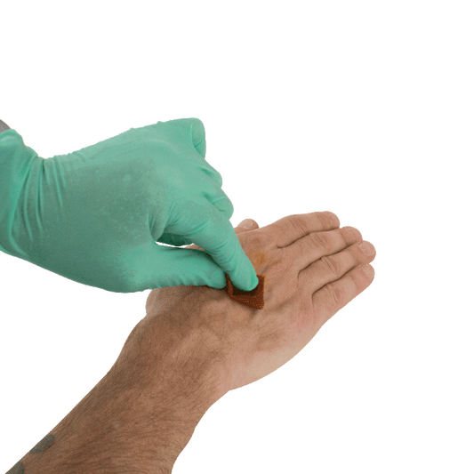 DynaSafety Povidone Iodine Prep Pad Medium 100/10 Case medical supply
