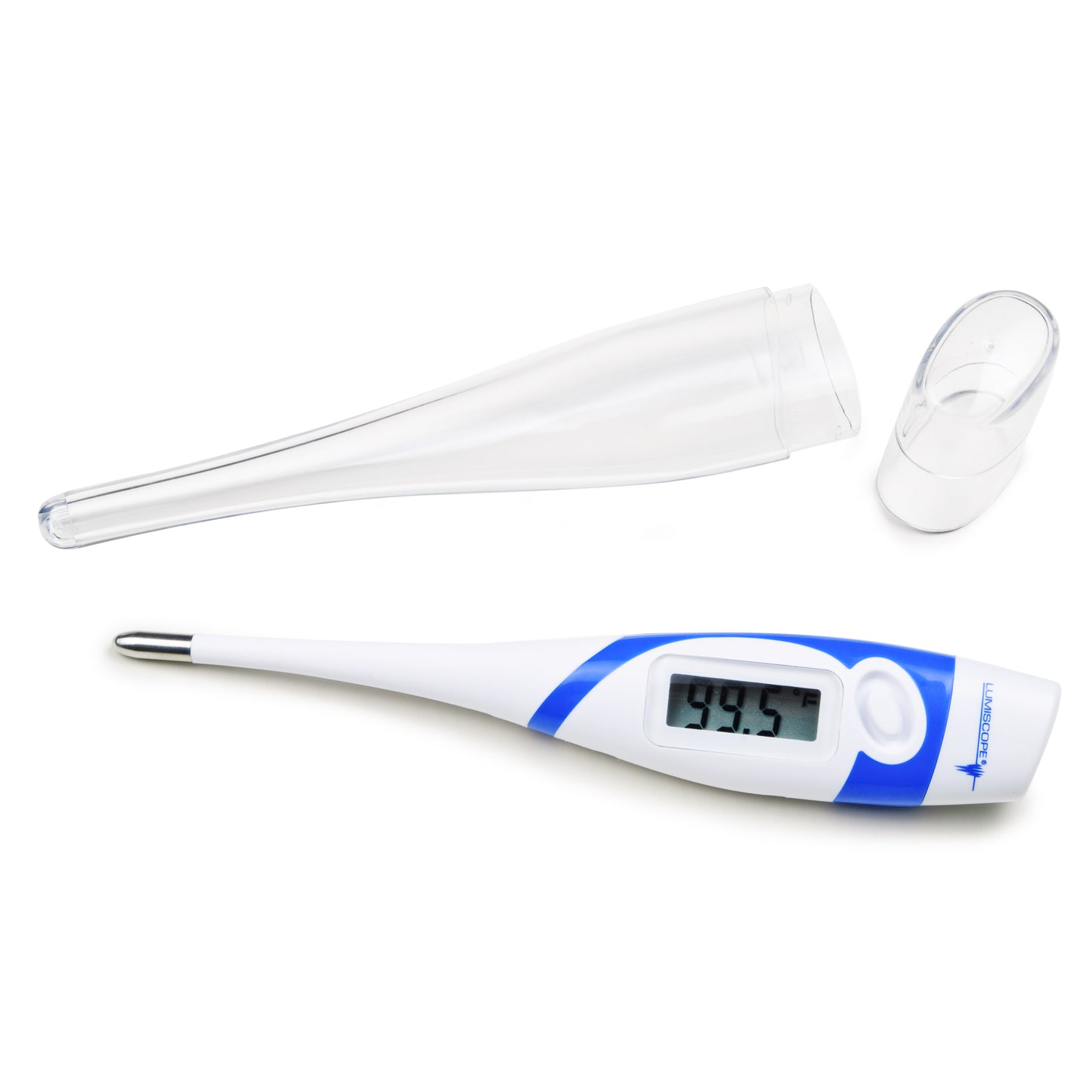 Graham Field Digital Thermometer, Flexible Tip, Quickread °f/°c Lumiscope Lot# medical supply view 2