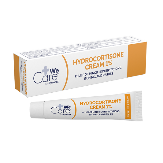 WeCare Hydrocortisone Cream 1 oz Tube Case of 72 medical supply