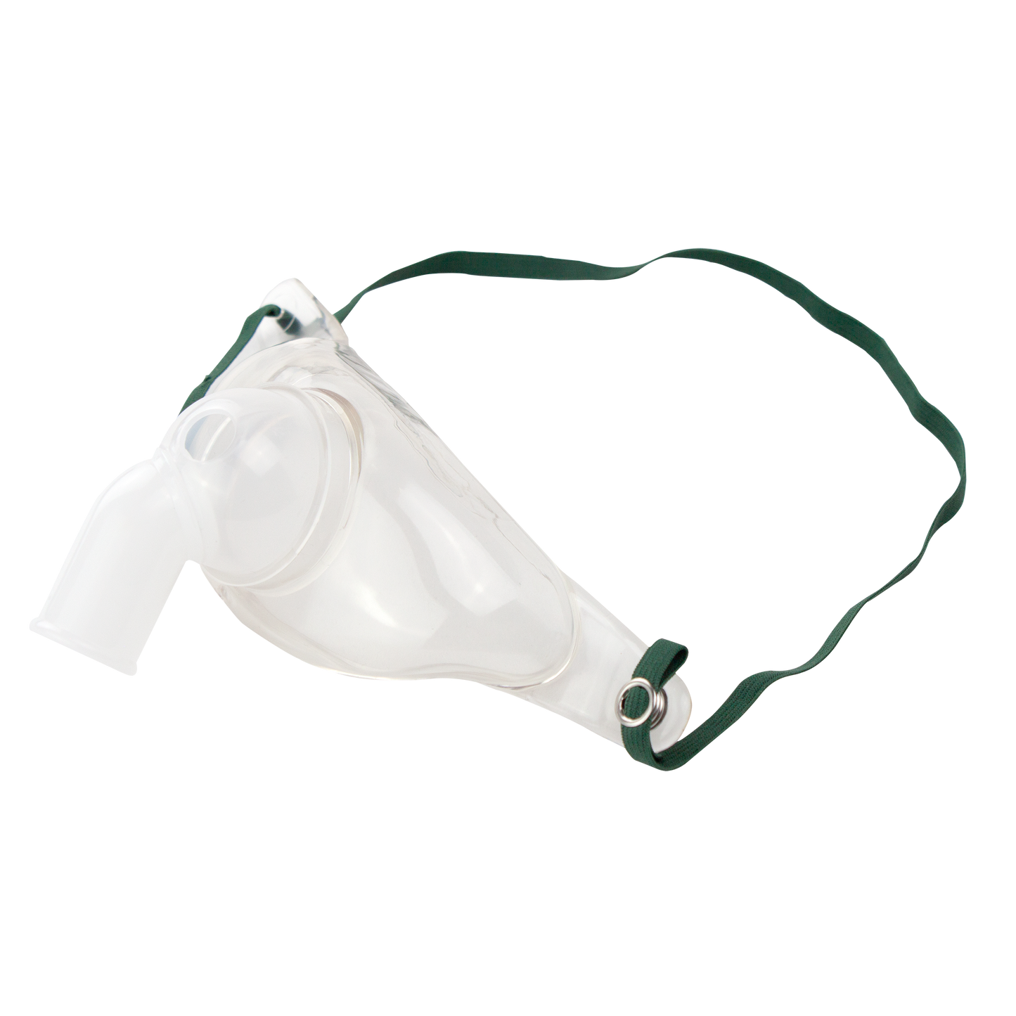 Resp-O2 Adult Tracheostomy Mask Accepts 22mm One Side Snap 50/cs medical supply