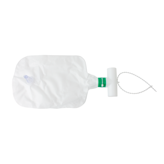 Resp-O2 Aerosol Drainage Bag with T-Adaptor 750 cc Case of 50 medical supply
