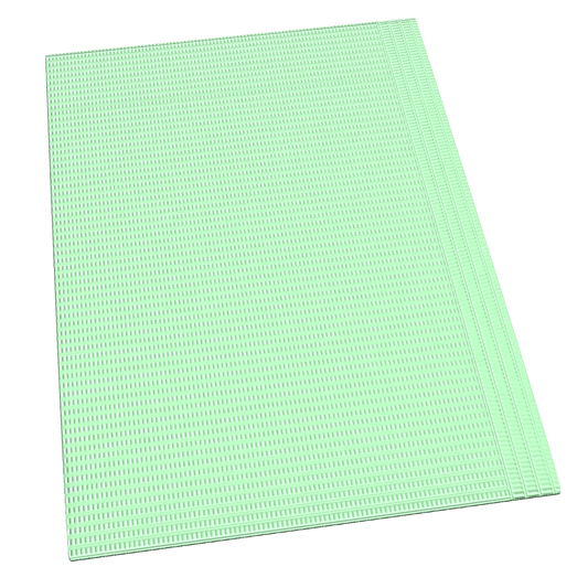 Dynarex Dental Bibs Mint Green 17 3/4 x 12 7/8 inch Case 500 medical supply
