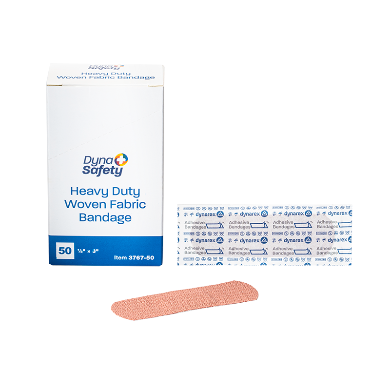 DynaSafety Heavy Duty Woven Fabric Bandage 7/8 x 3 40/50 medical supply