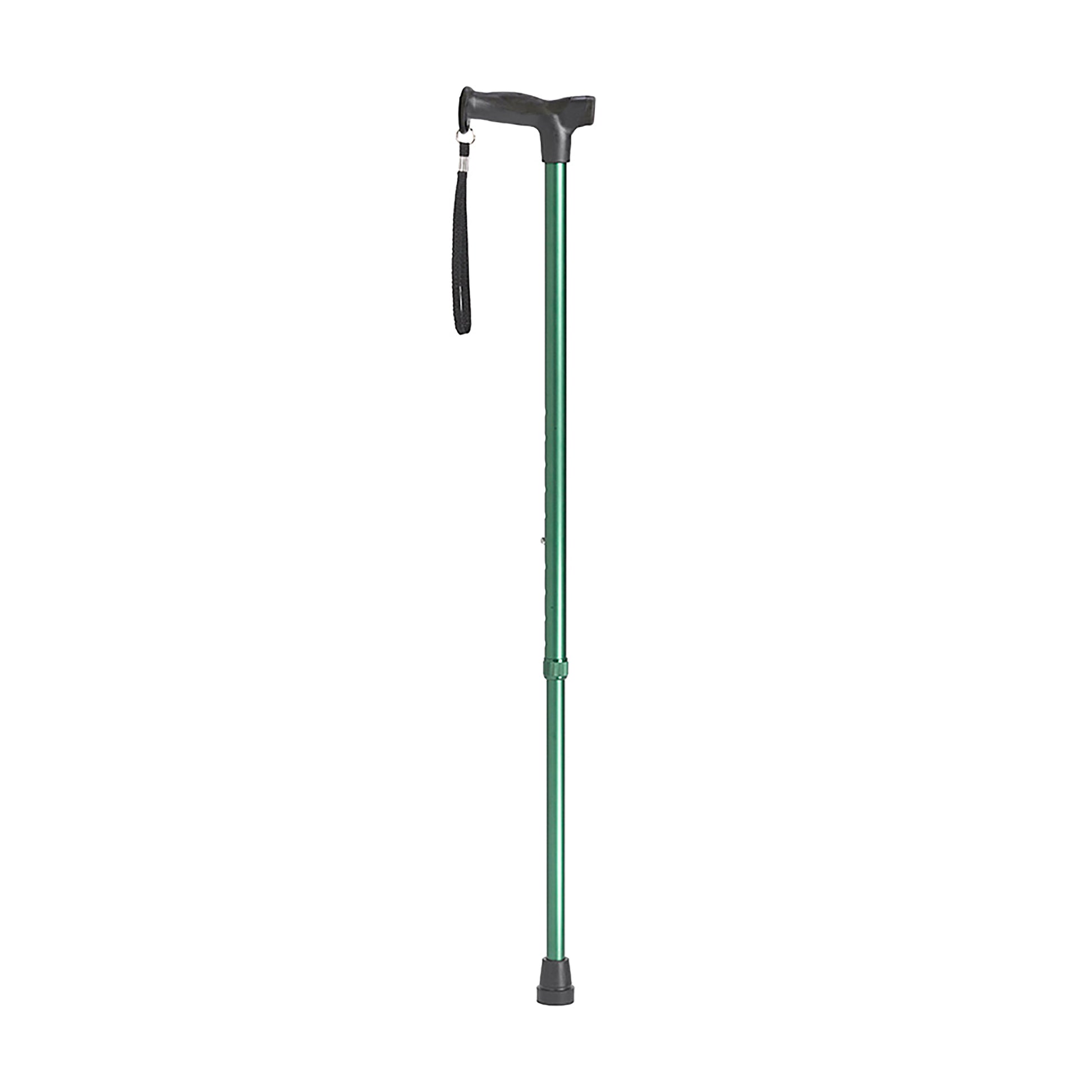 Drive Medical Comfort Grip T Handle Cane Forest Green medical supply