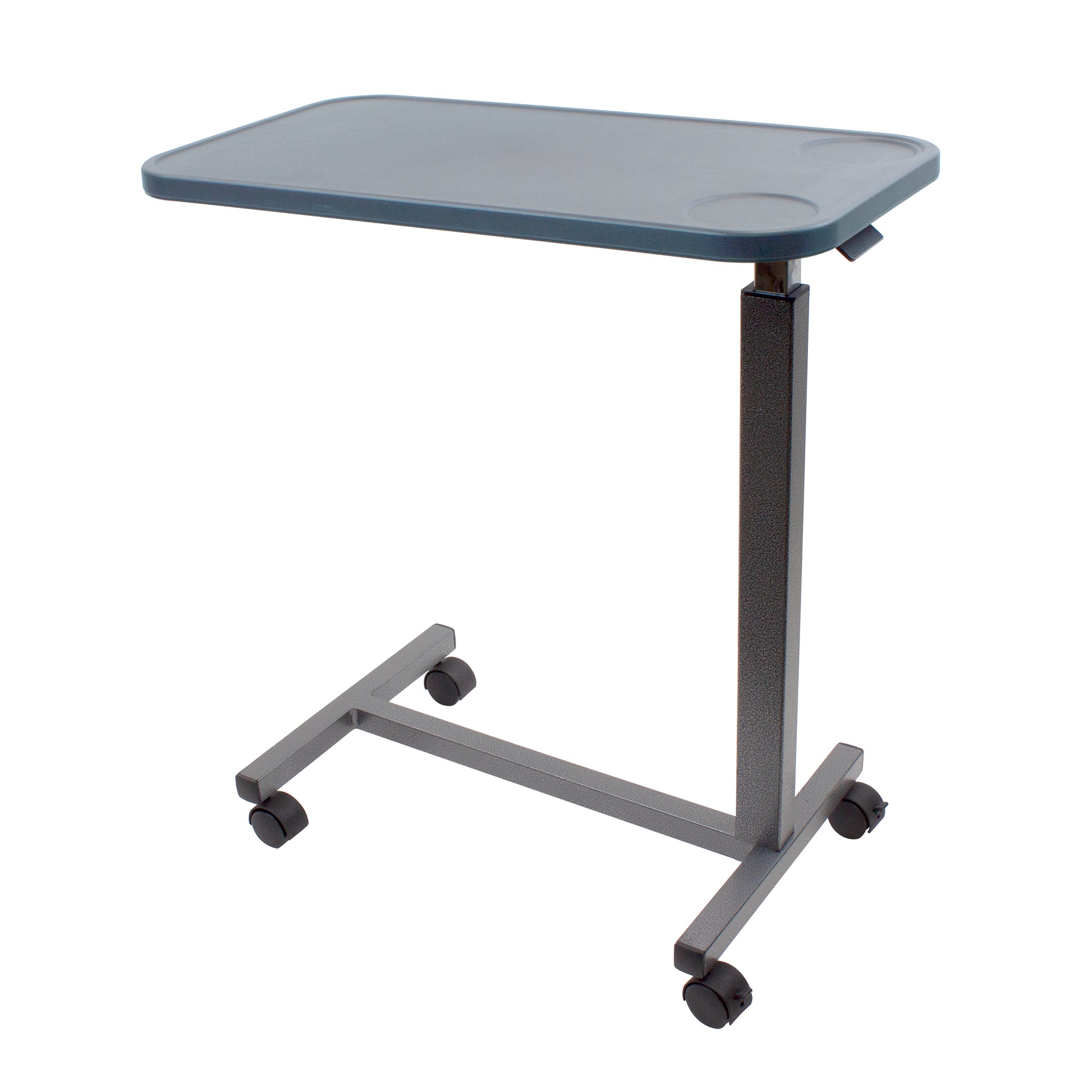 Dynarex Plastic Overbed Table Gray medical supply