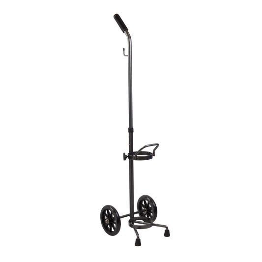 Resp-O2 Oxygen Tank Cart Steel Black medical supply