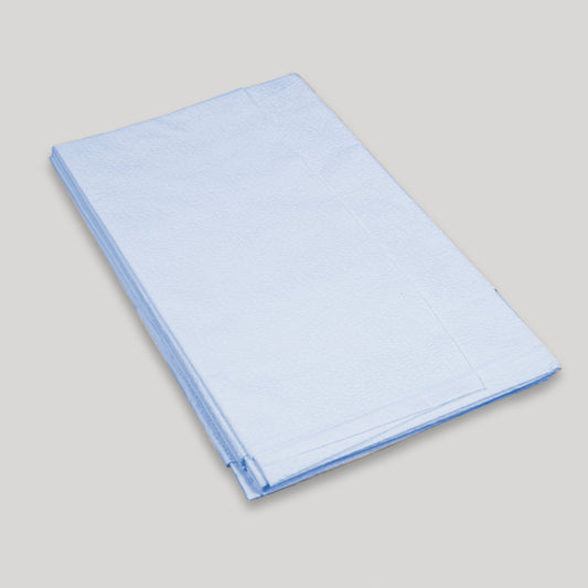 Dynarex Drape Sheets 40x60 2-Ply Blue Case medical supply