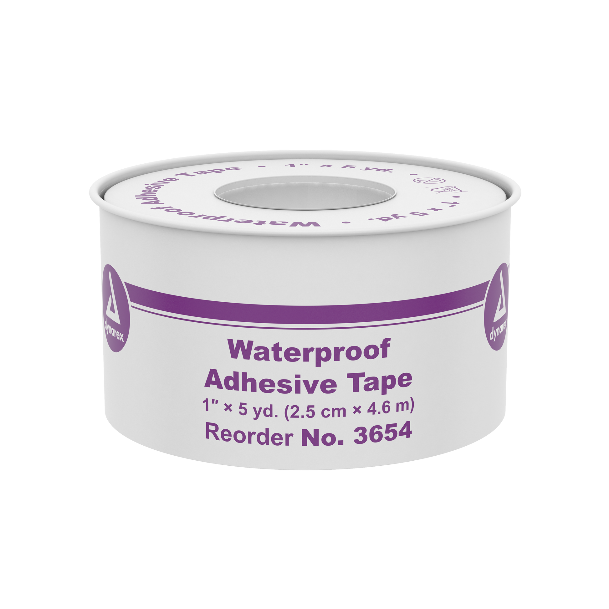 DynaSafety Waterproof Adhesive Tape 1in x 5 yd 48/cs medical supply