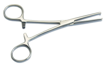 Graham Field Forceps Kocher 1X2TTH STR5-1/2 Grafco medical supply view 2