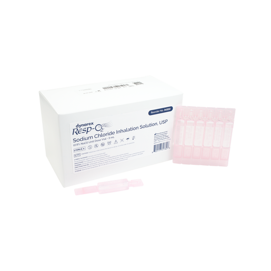 Resp-O2 Sodium Chloride Inhalation Solution 0.9% 3 mL 10/100/cs medical supply