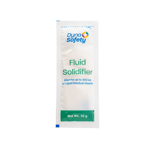 DynaSafety Fluid Solidifier 10g Pouch Case of 200 medical supply
