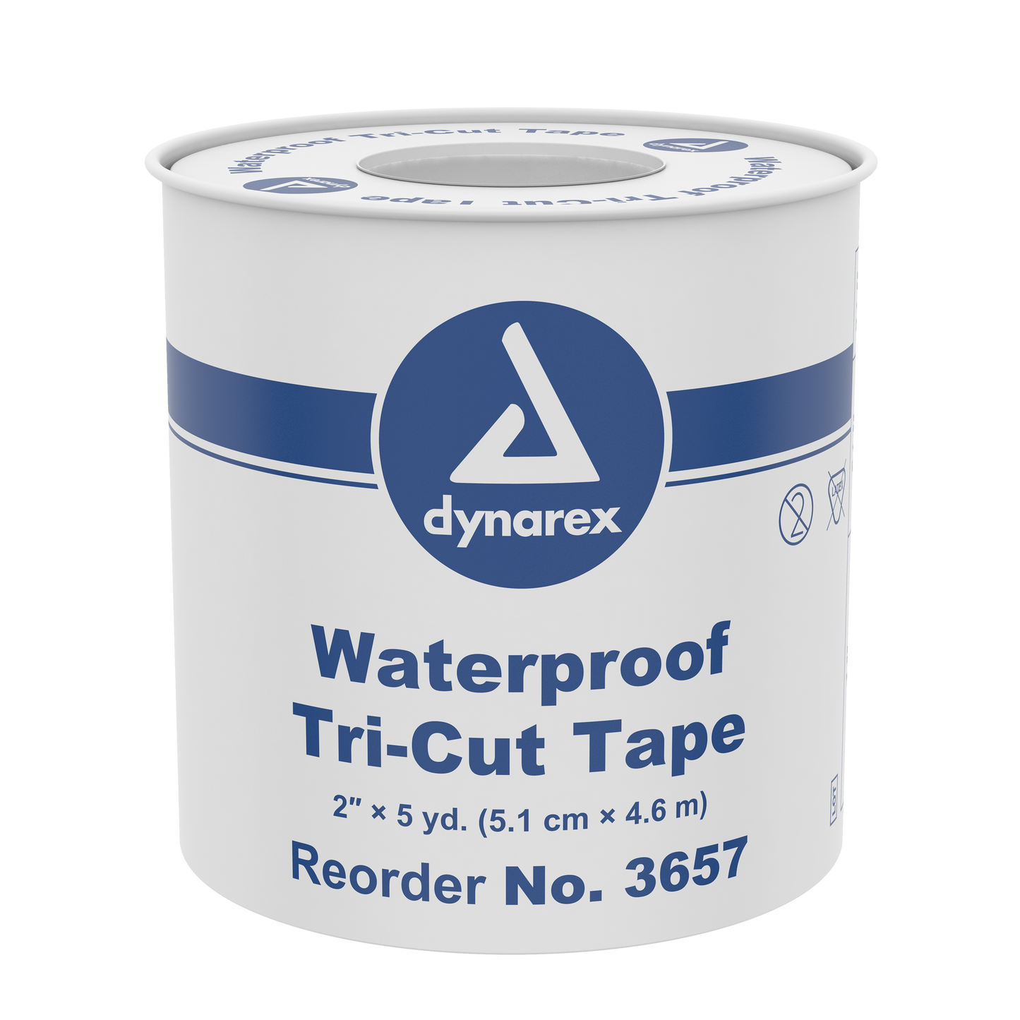 DynaSafety Waterproof Tri-Cut Tape 2in x 5 yd 72/cs medical supply