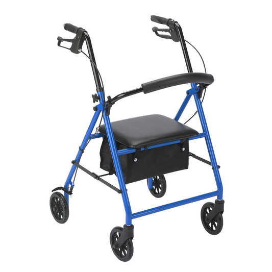 Dynarex DynaGo Advantage Rollator Blue medical supply