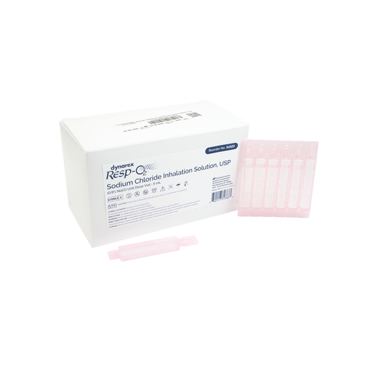 Resp-O2 Sodium Chloride Inhalation Solution 0.9% 5 mL 10/100/cs medical supply