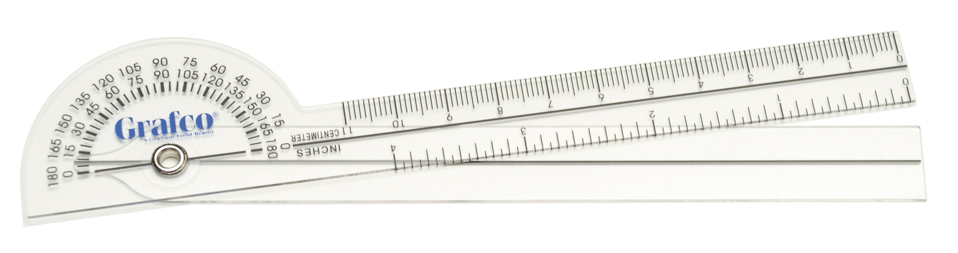 Graham Field Goniometer Pckt Plastic 180D Grafco medical supply view 2