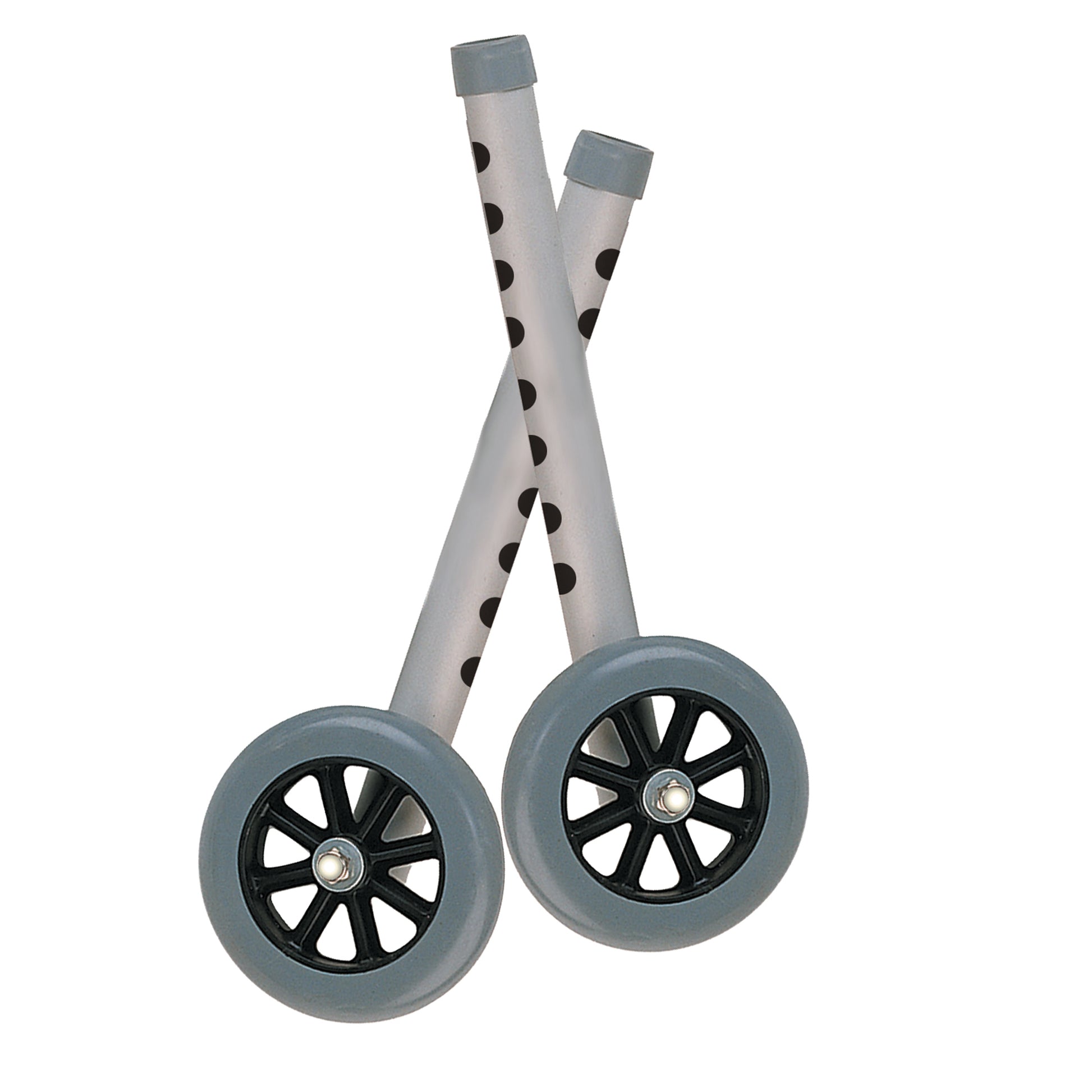 Drive Medical Extended Height Walker Wheels and Legs 5 in Pair medical supply