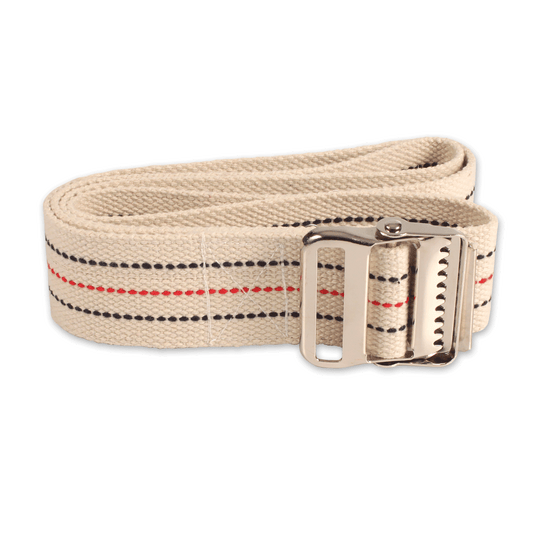 Dynarex Metal Buckle Gait Belt 60 x 2 Natural Color medical supply