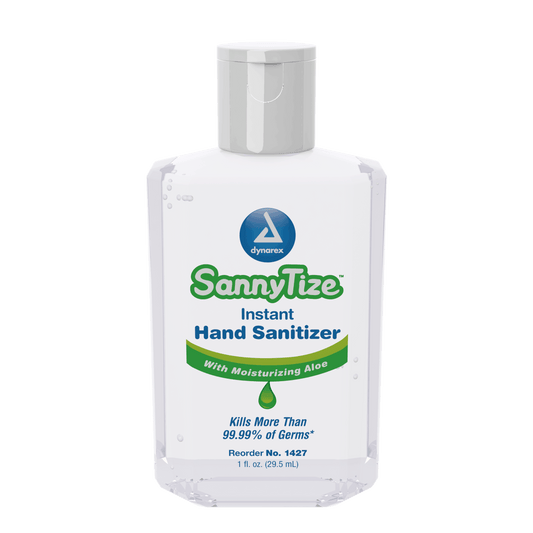 DynaSafety Instant Hand Sanitizer 1 oz Square 6/24/cs medical supply