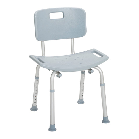 Drive Medical Shower Tub Bench Chair With Back Gray medical supply