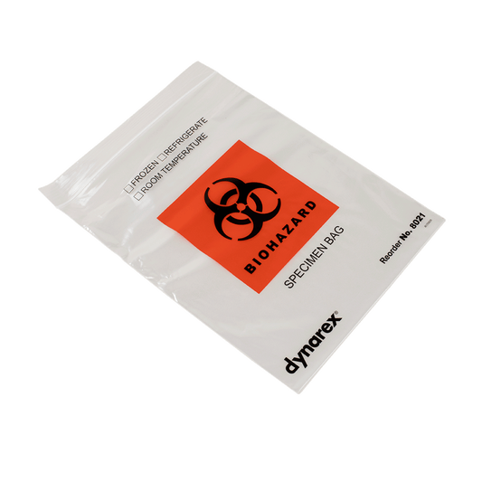 Dynarex Specimen Bags 8 x 10 2mil 10/100/cs medical supply