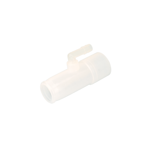 Resp-O2 Pressure Line Adaptor Barbed Elbow 22 mm 50/cs medical supply