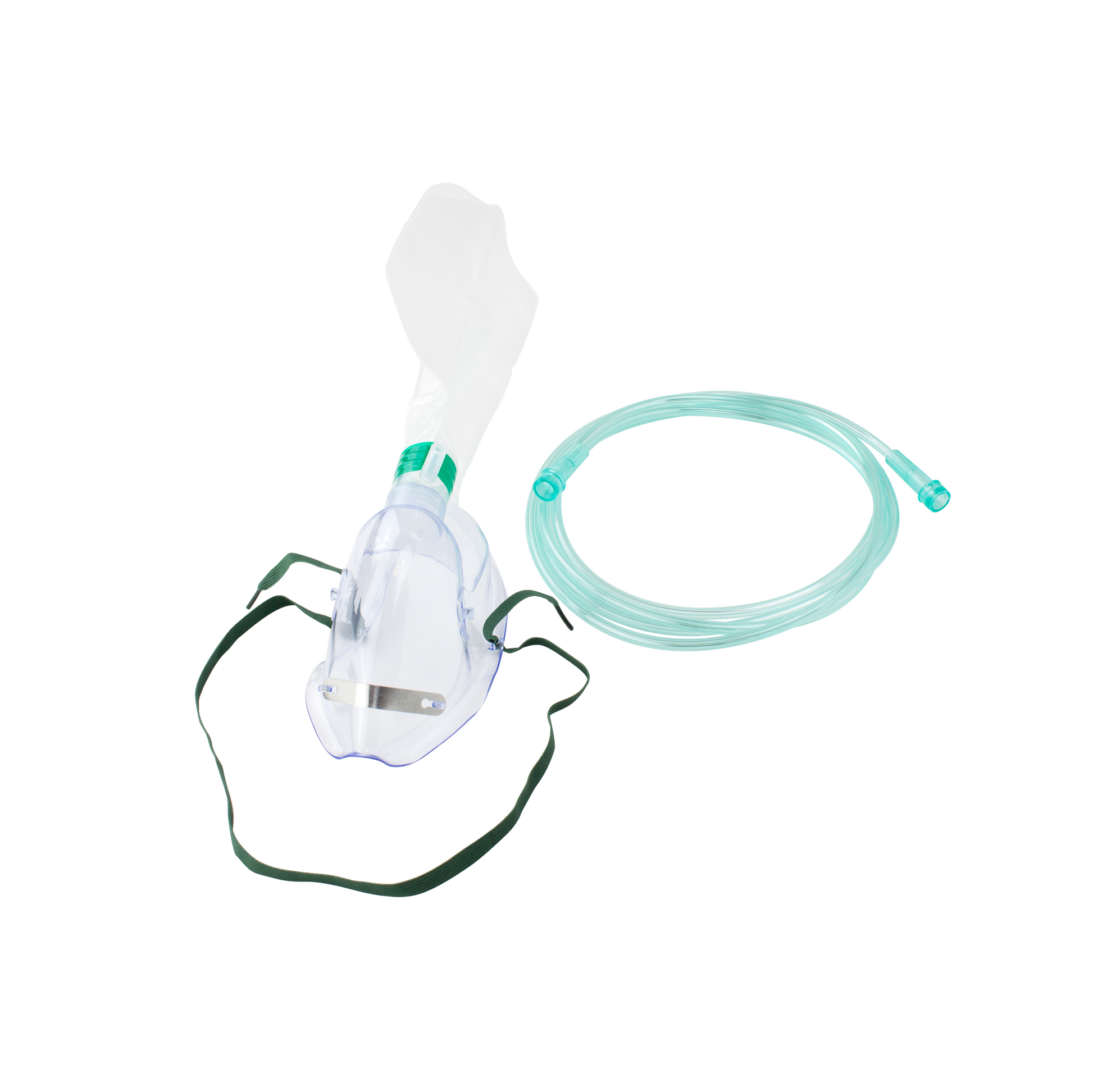 Resp-O2 High-Concentration Elongated Adult Oxygen Mask 50/cs medical supply
