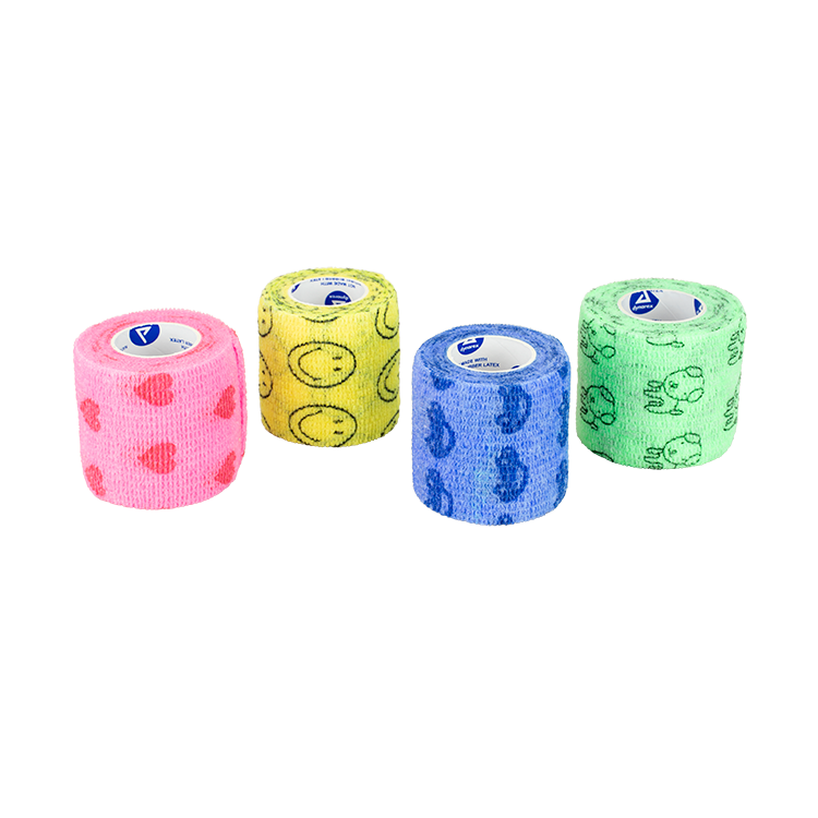 Dynarex Sensi Wrap Self-Adherent Latex-Free 2 inch x 5 yds Kids Pack 36/cs medical supply