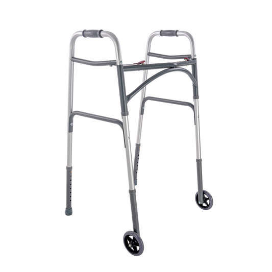 Bari+Max Bariatric Walker with 5 in Wheels 500 lb medical supply