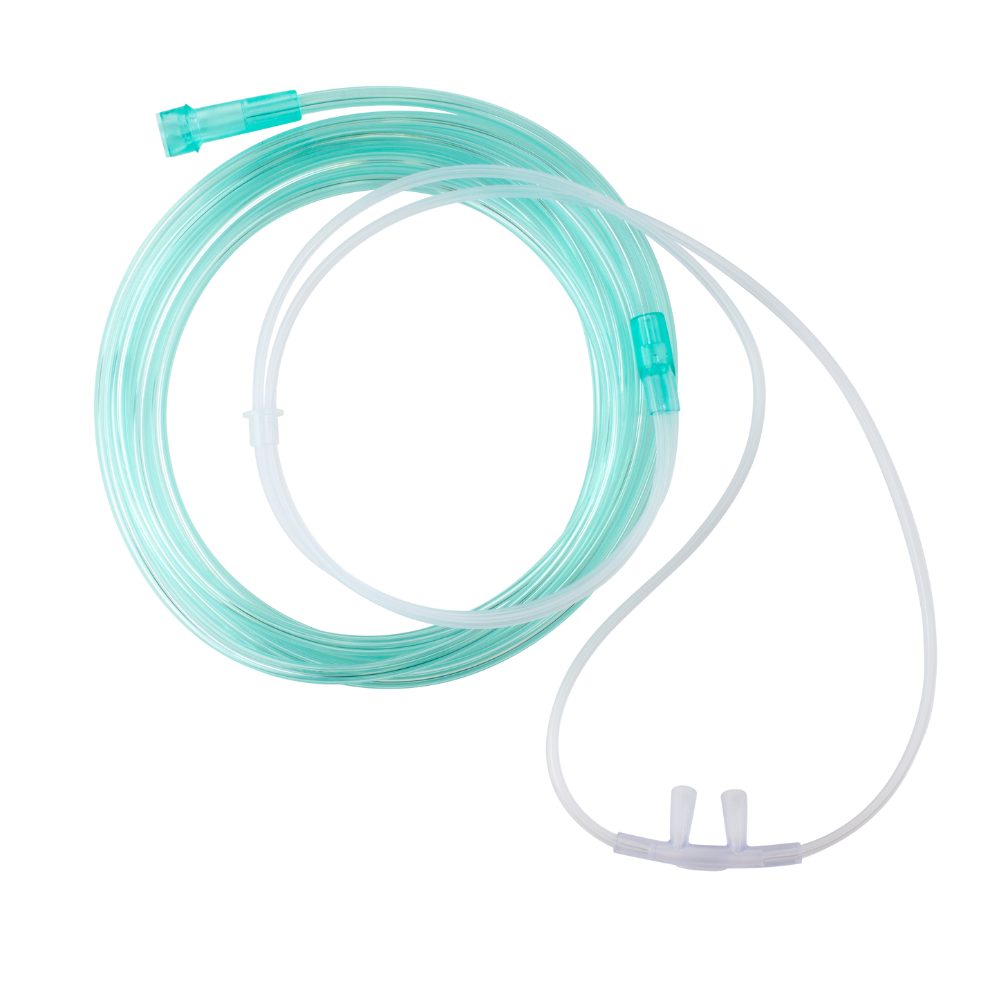 Resp-O2 Flared Tip Nasal Oxygen Cannula 7ft Adult Standard Connector 50/cs medical supply