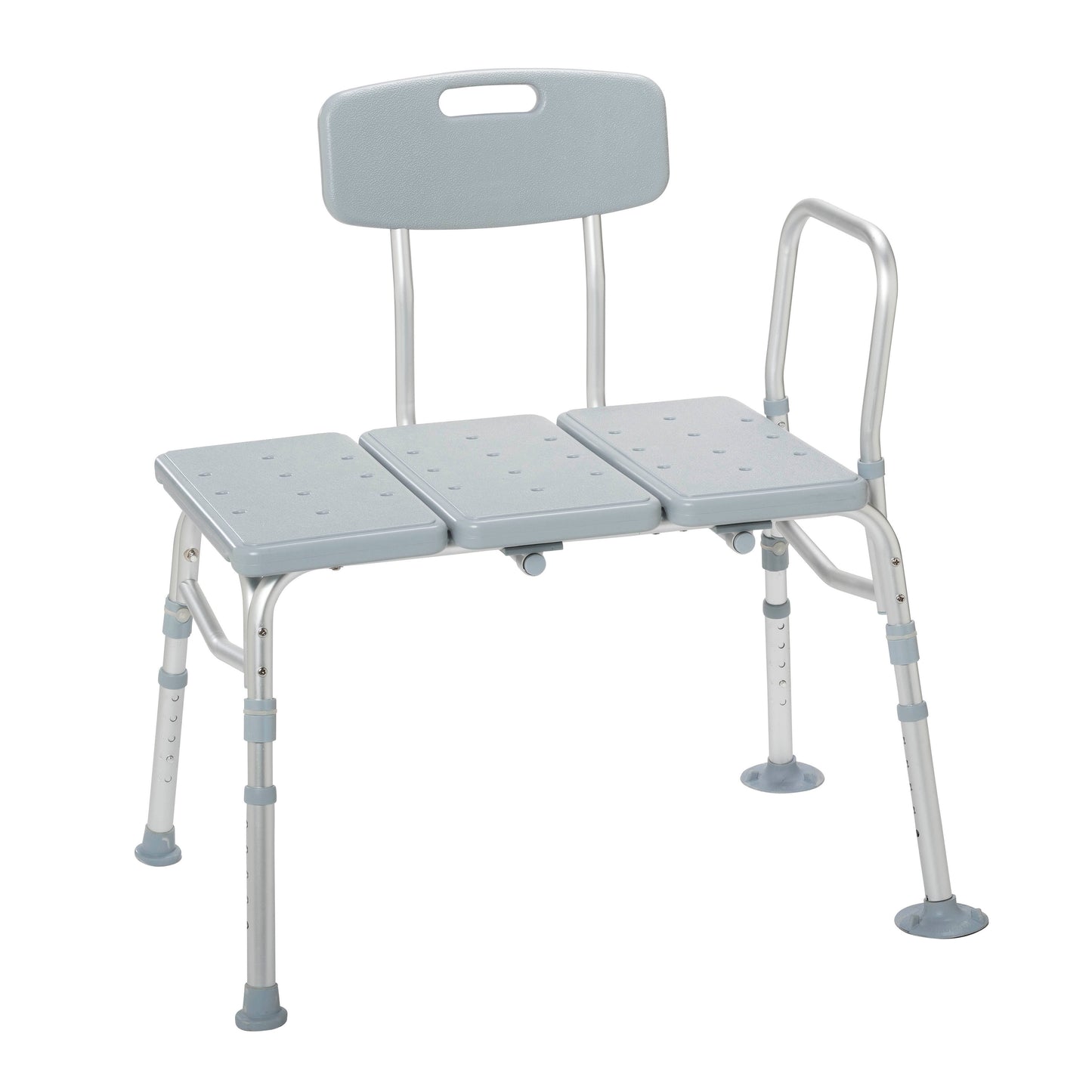 Drive Medical Plastic Tub Transfer Bench with Adjustable Backrest 1 Each medical supply