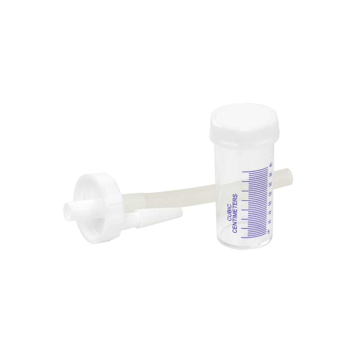 Resp-O2 Mucus Specimen Trap Leak Proof Transport Cap 400 cc 50/cs medical supply